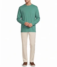 Roundtree & Yorke Long Sleeve Solid Heavyweight Tee