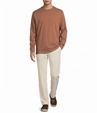 Roundtree & Yorke Long Sleeve Solid Heavyweight Tee