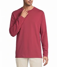 Roundtree & Yorke Long Sleeve Solid Heavyweight Tee