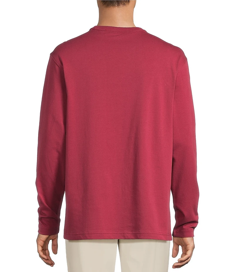 Roundtree & Yorke Long Sleeve Solid Heavyweight Tee