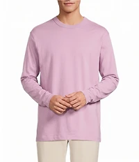 Roundtree & Yorke Long Sleeve Solid Heavyweight Tee