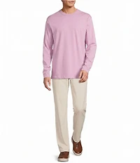 Roundtree & Yorke Long Sleeve Solid Heavyweight Tee