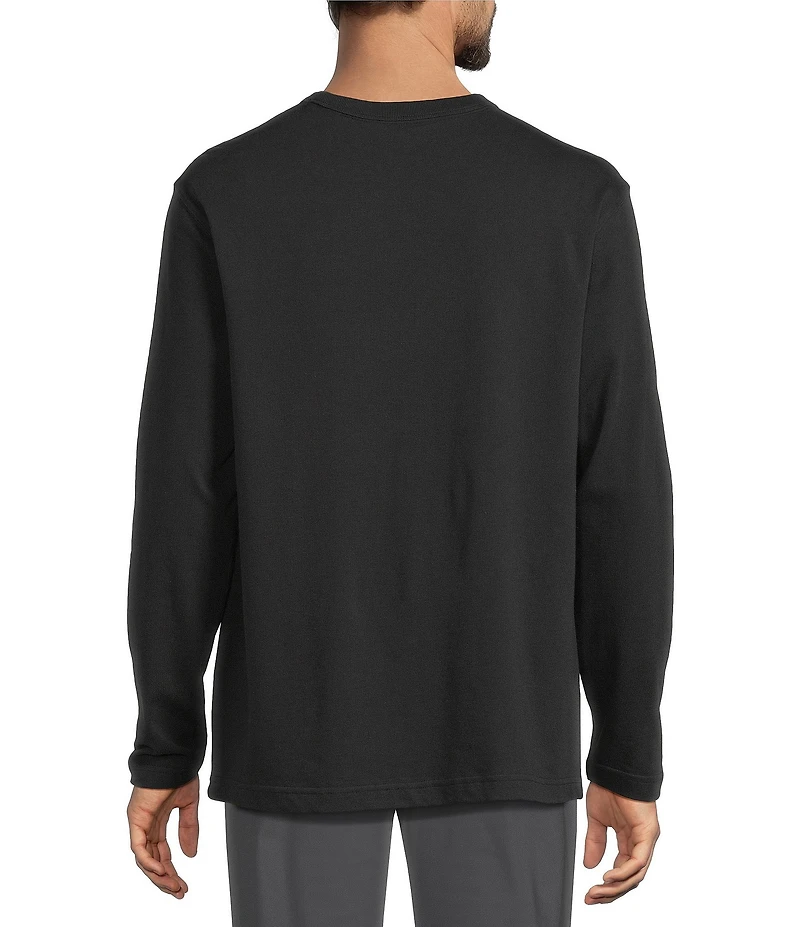 Roundtree & Yorke Long Sleeve Solid Heavyweight Tee