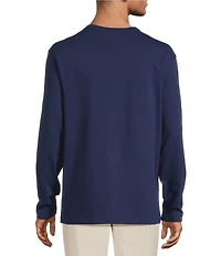 Roundtree & Yorke Long Sleeve Solid Heavyweight Tee