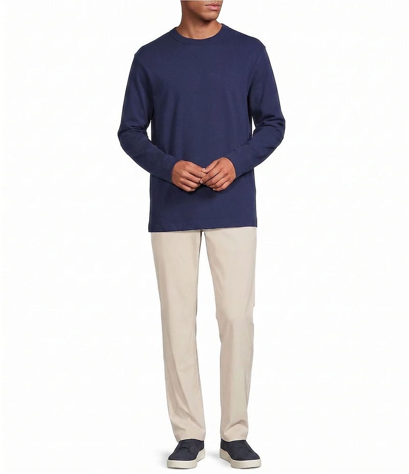 Roundtree & Yorke Long Sleeve Solid Heavyweight Tee