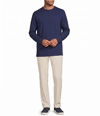 Roundtree & Yorke Long Sleeve Solid Heavyweight Tee