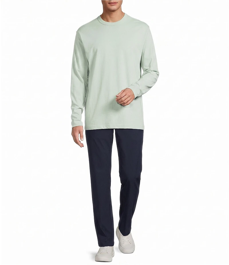 Roundtree & Yorke Long Sleeve Solid Heavyweight Tee