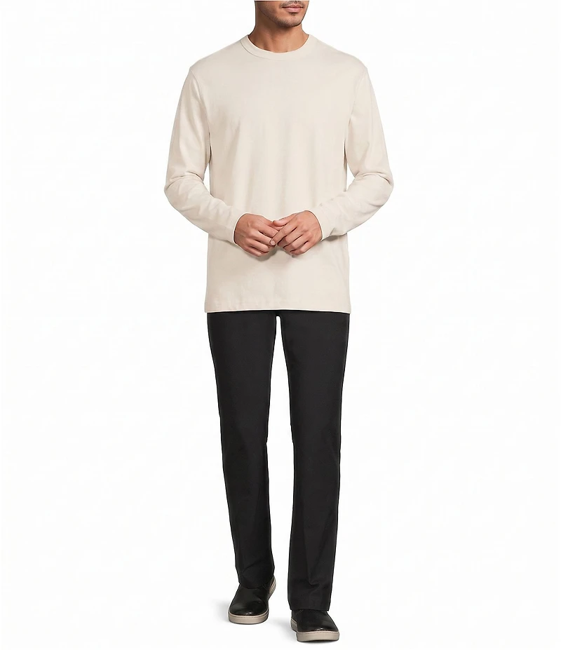 Roundtree & Yorke Long Sleeve Solid Heavyweight Tee