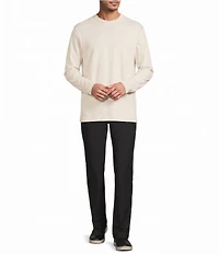 Roundtree & Yorke Long Sleeve Solid Heavyweight Tee