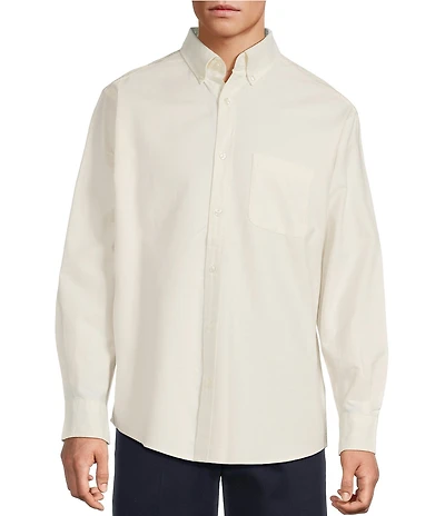 Roundtree & Yorke Solid Oxford Sport Shirt