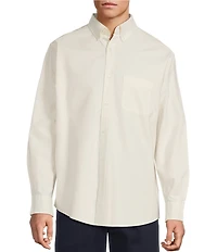 Roundtree & Yorke Solid Oxford Sport Shirt
