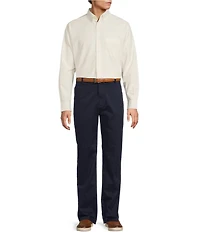 Roundtree & Yorke Solid Oxford Sport Shirt