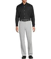 Roundtree & Yorke Long Sleeve Solid Oxford Sport Shirt