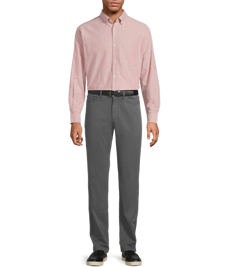 Roundtree & Yorke Solid Oxford Sport Shirt