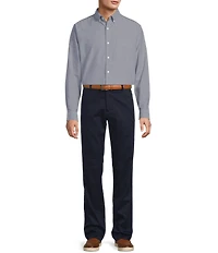 Roundtree & Yorke Solid Oxford Sport Shirt
