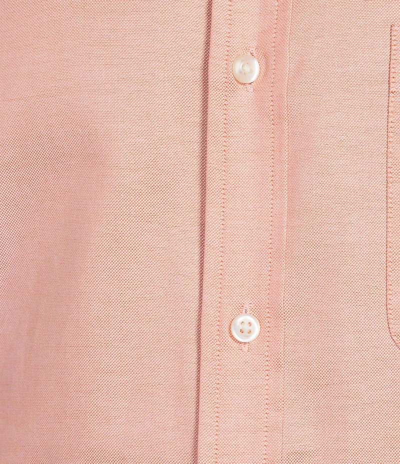 Roundtree & Yorke Long Sleeve Solid Oxford Sport Shirt