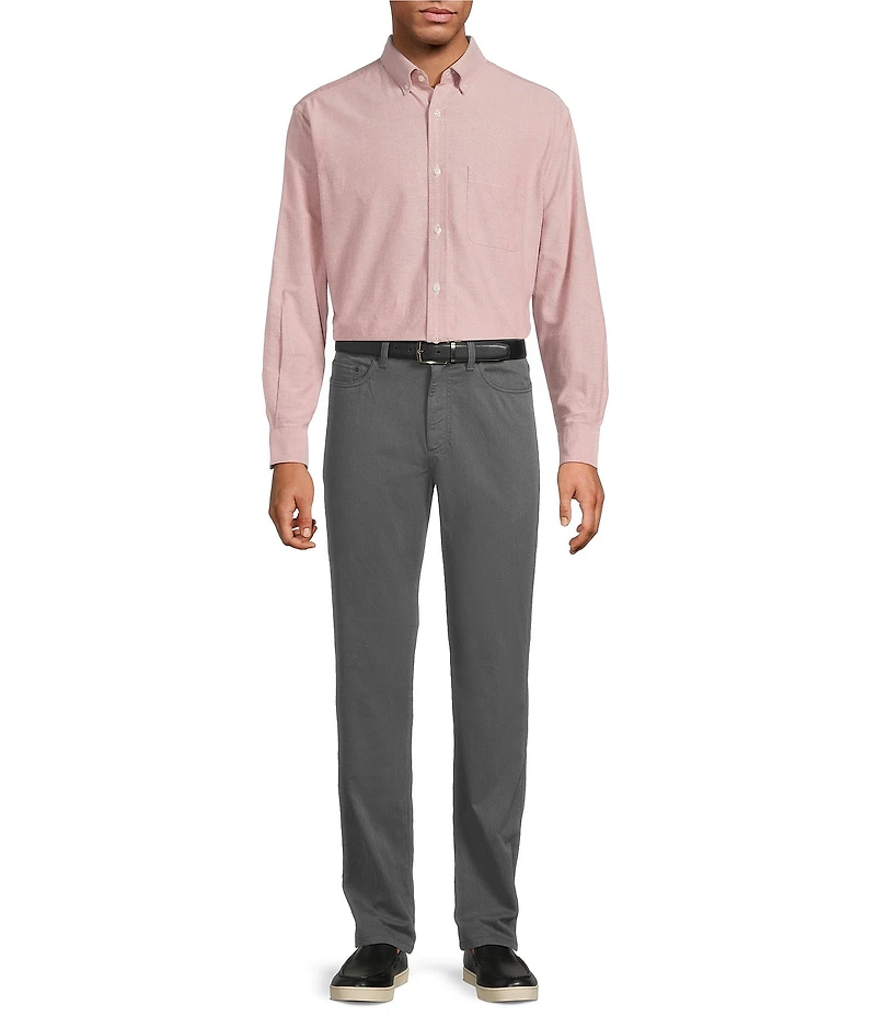 Roundtree & Yorke Solid Oxford Sport Shirt