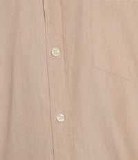 Roundtree & Yorke Long Sleeve Solid Slub Sport Shirt