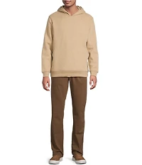 Roundtree & Yorke Long Sleeve Solid Sweatshirt Hoodie