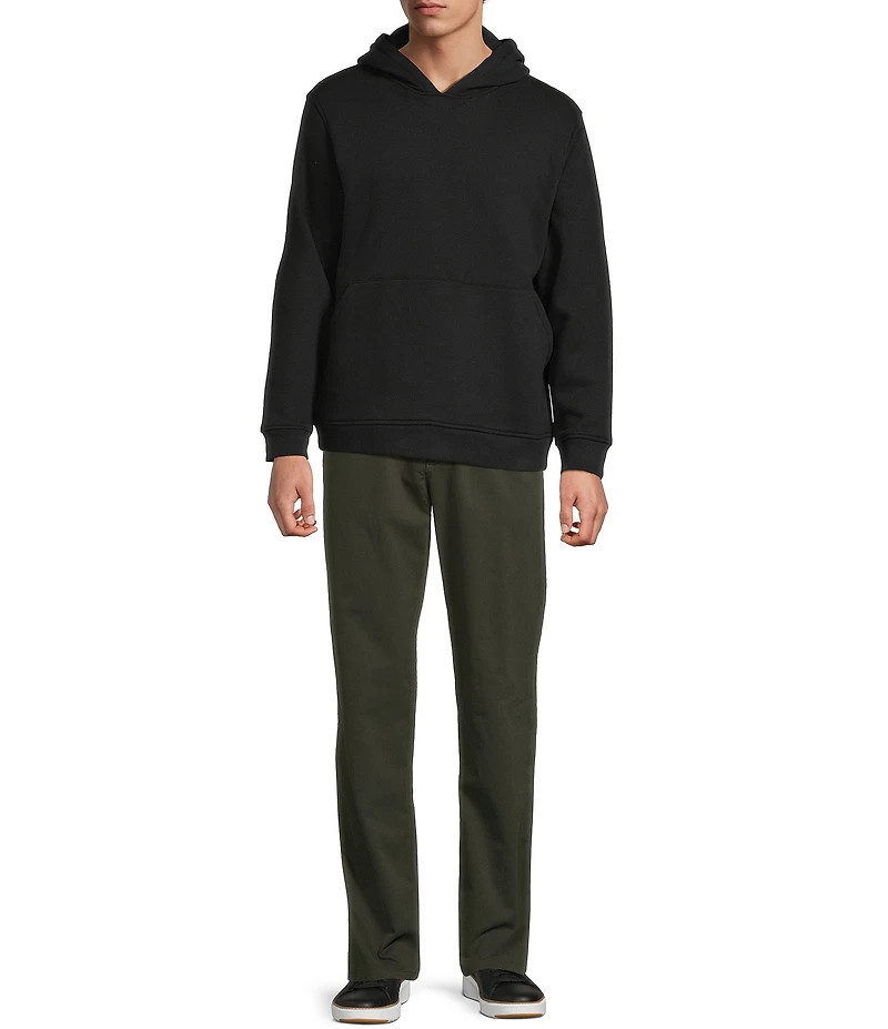 Roundtree & Yorke Long Sleeve Solid Sweatshirt Hoodie