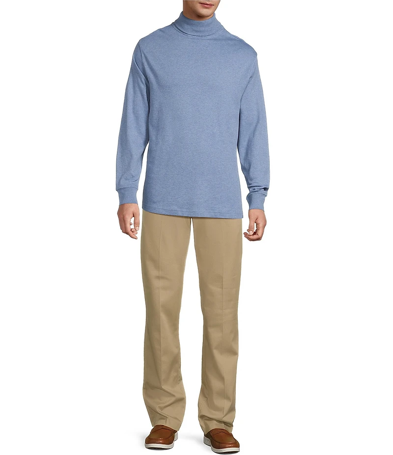 Roundtree & Yorke Long Sleeve Solid Turtle Neck Pullover