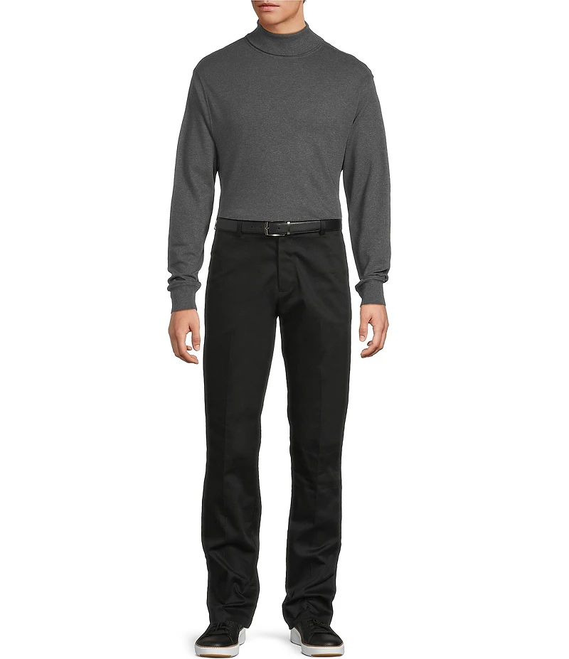 Roundtree & Yorke Long Sleeve Solid Turtle Neck Pullover