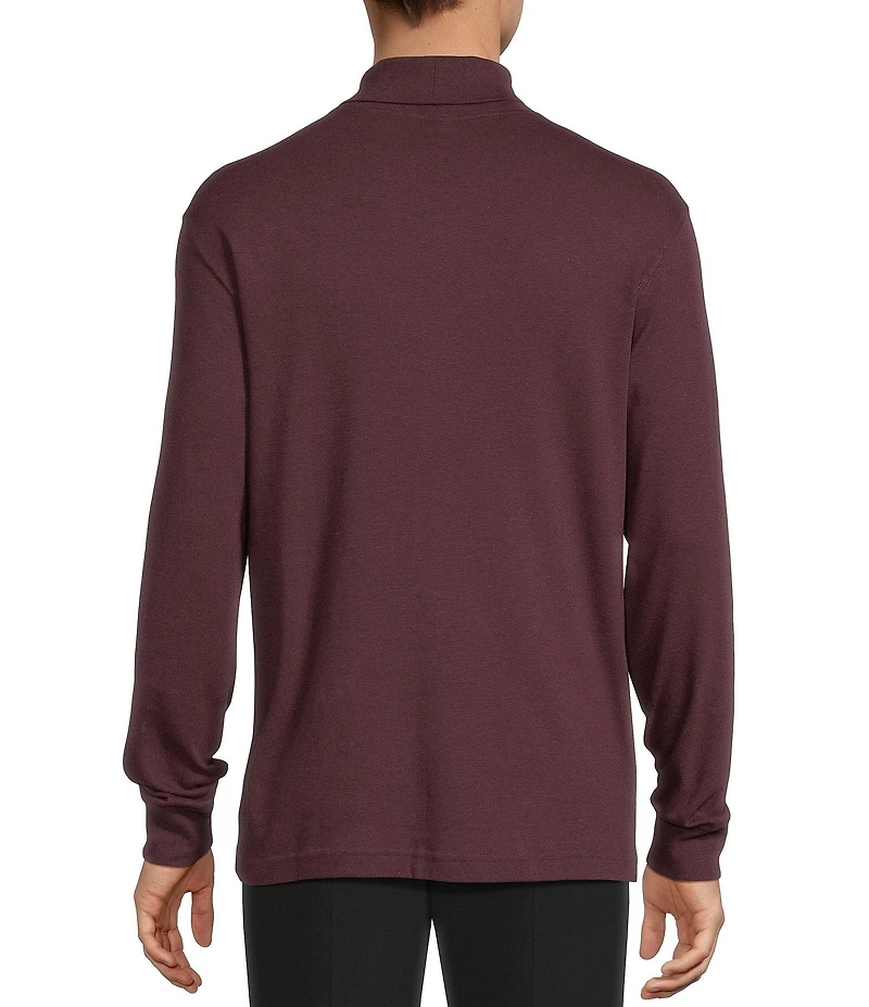 Roundtree & Yorke Long Sleeve Solid Turtle Neck Pullover