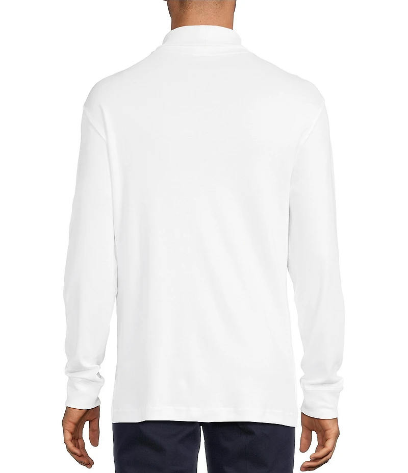 Roundtree & Yorke Long Sleeve Solid Turtle Neck Pullover