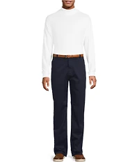 Roundtree & Yorke Long Sleeve Solid Turtle Neck Pullover