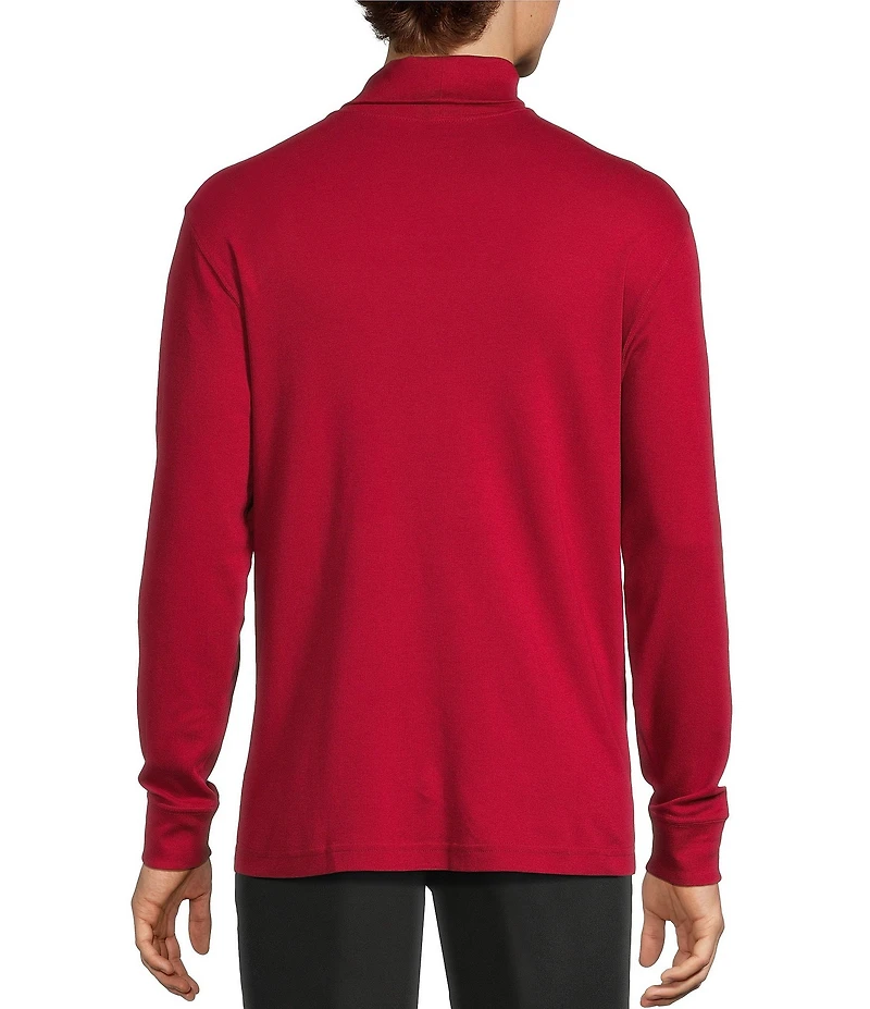 Roundtree & Yorke Long Sleeve Solid Turtle Neck Pullover