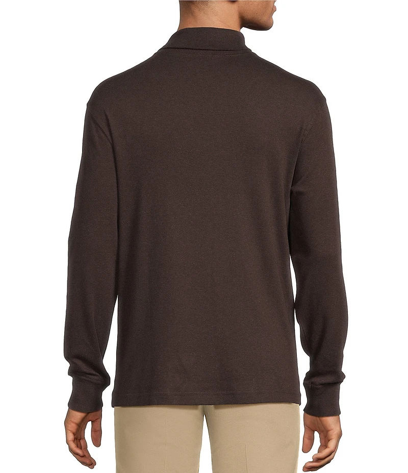 Roundtree & Yorke Long Sleeve Solid Turtle Neck Pullover