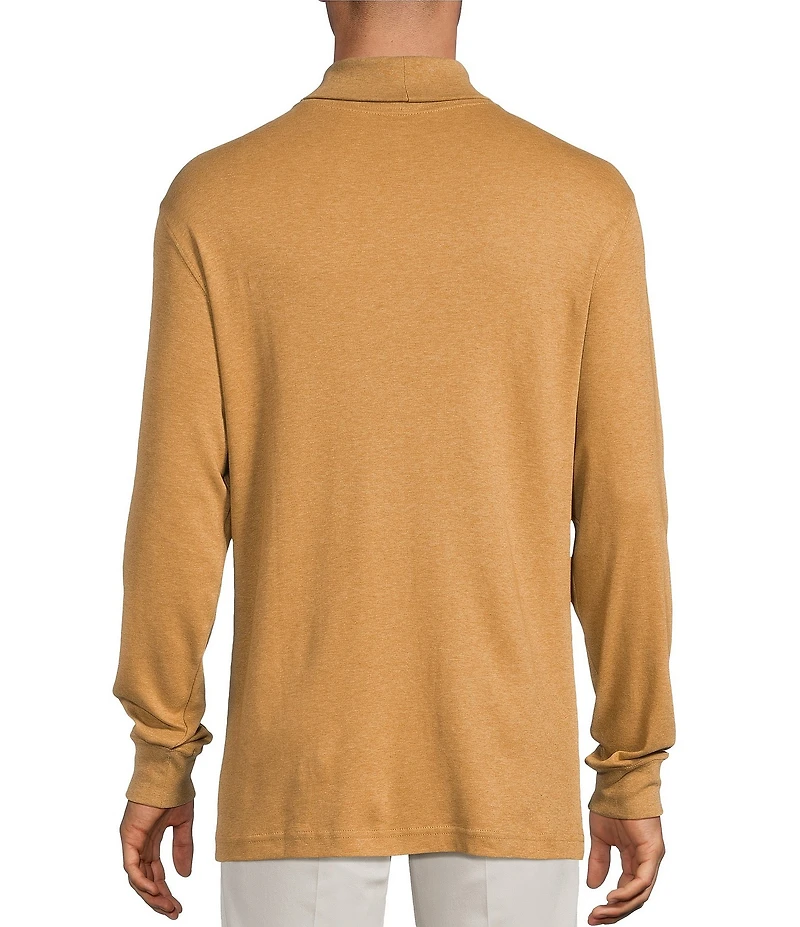 Roundtree & Yorke Long Sleeve Solid Turtle Neck Pullover