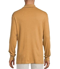 Roundtree & Yorke Long Sleeve Solid Turtle Neck Pullover