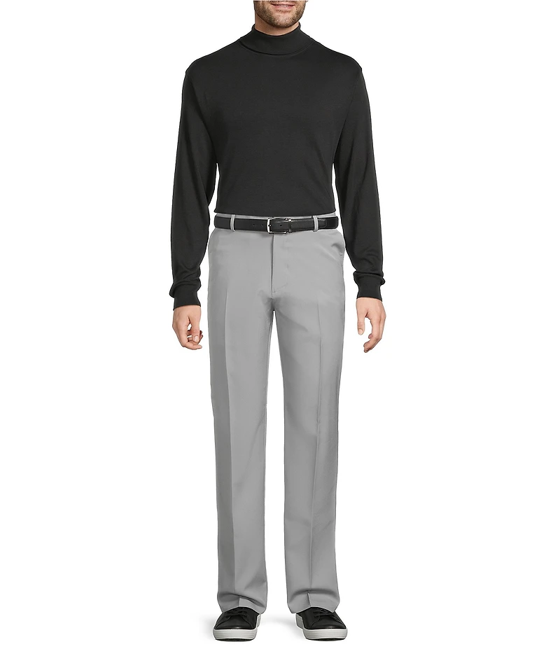 Roundtree & Yorke Long Sleeve Solid Turtle Neck Pullover