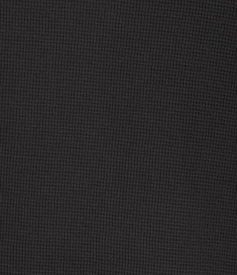 Roundtree & Yorke Long Sleeve Solid Waffle Crewneck Pullover