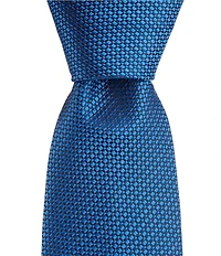 Roundtree & Yorke Louis Solid 3.125#double; Silk Blend Tie