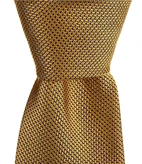 Roundtree & Yorke Malakai Solid 3 3/8#double; Silk Blend Tie