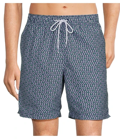 Roundtree & Yorke Mini Fish 8#double; Swim Trunk