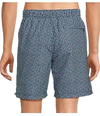 Roundtree & Yorke Mini Fish 8#double; Swim Trunk