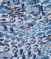 Roundtree & Yorke Mini Fish 9#double; Swim Trunks