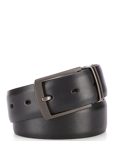 Roundtree & Yorke Reversible Montana Leather Belt