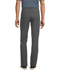 Roundtree & Yorke Performance Andrew Fit Flat Front Solid Texture Pants