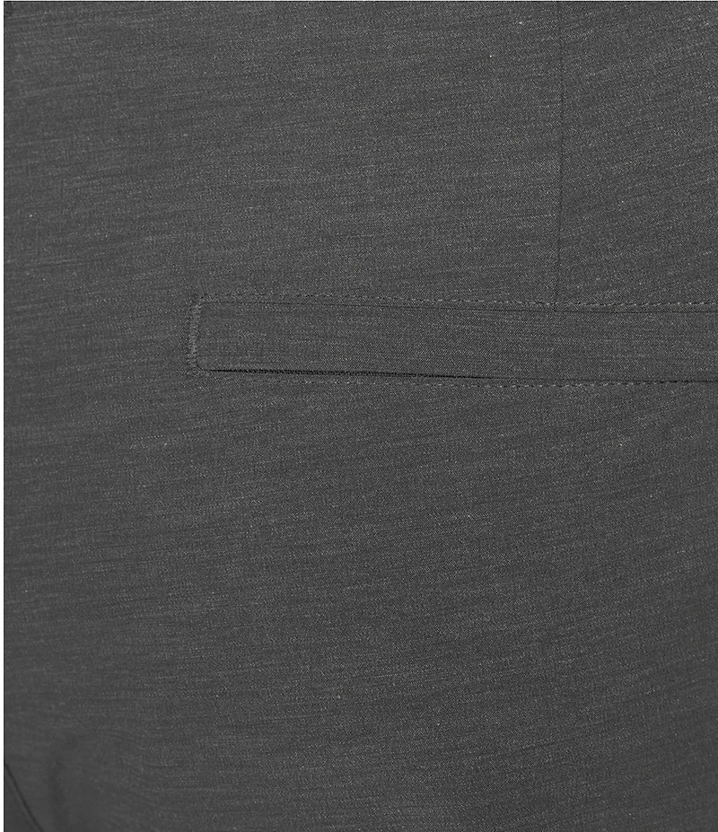 Roundtree & Yorke Performance Andrew Fit Flat Front Solid Texture Pants