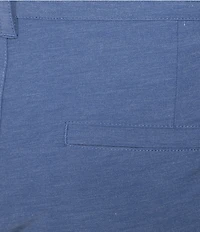 Roundtree & Yorke Performance Andrew Fit Flat Front Solid Texture Pants