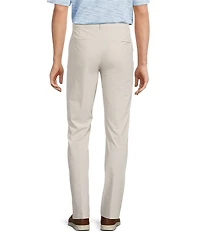 Roundtree & Yorke Performance Andrew Fit Flat Front Solid Texture Pants