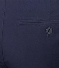 Roundtree & Yorke Performance Andrew Straight Fit Flat Front Pants
