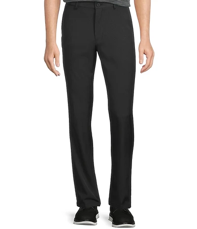 Roundtree & Yorke Performance Andrew Straight Fit Flat Front Pants