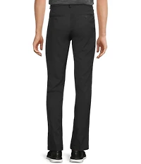 Roundtree & Yorke Performance Andrew Straight Fit Flat Front Pants