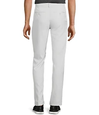 Roundtree & Yorke Performance Andrew Straight Fit Flat Front Pants