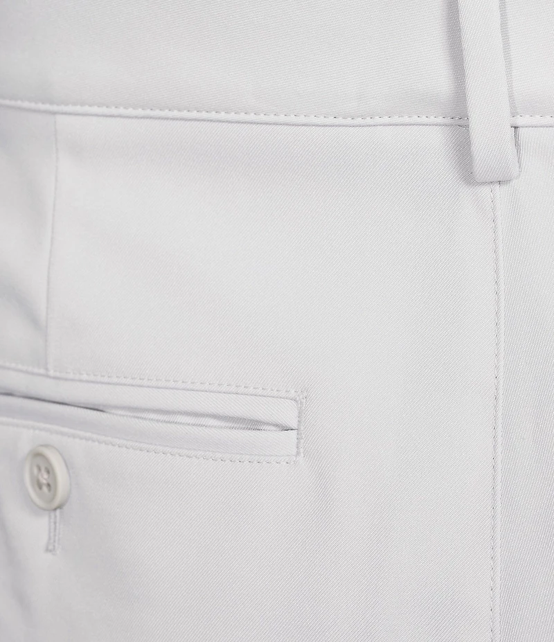 Roundtree & Yorke Performance Andrew Straight Fit Flat Front Pants
